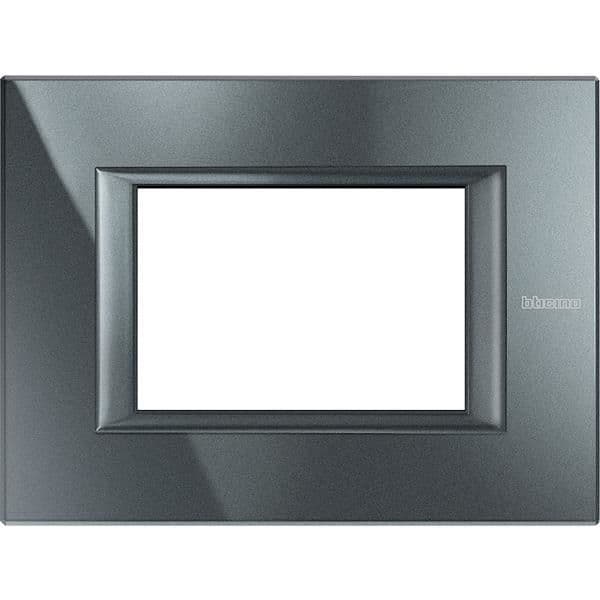Axolute plaque 3 modules Anthracite vue 1