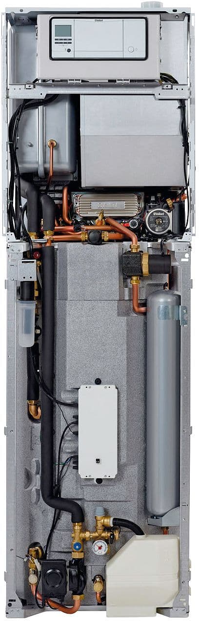 CHAUDIERE CONDENS.SOL AVEC BOILER SOLAIRE ENCASTRE AUROCOMPACT VAILLANT VSC D 206 ERP CC A ERP EC A vue 1
