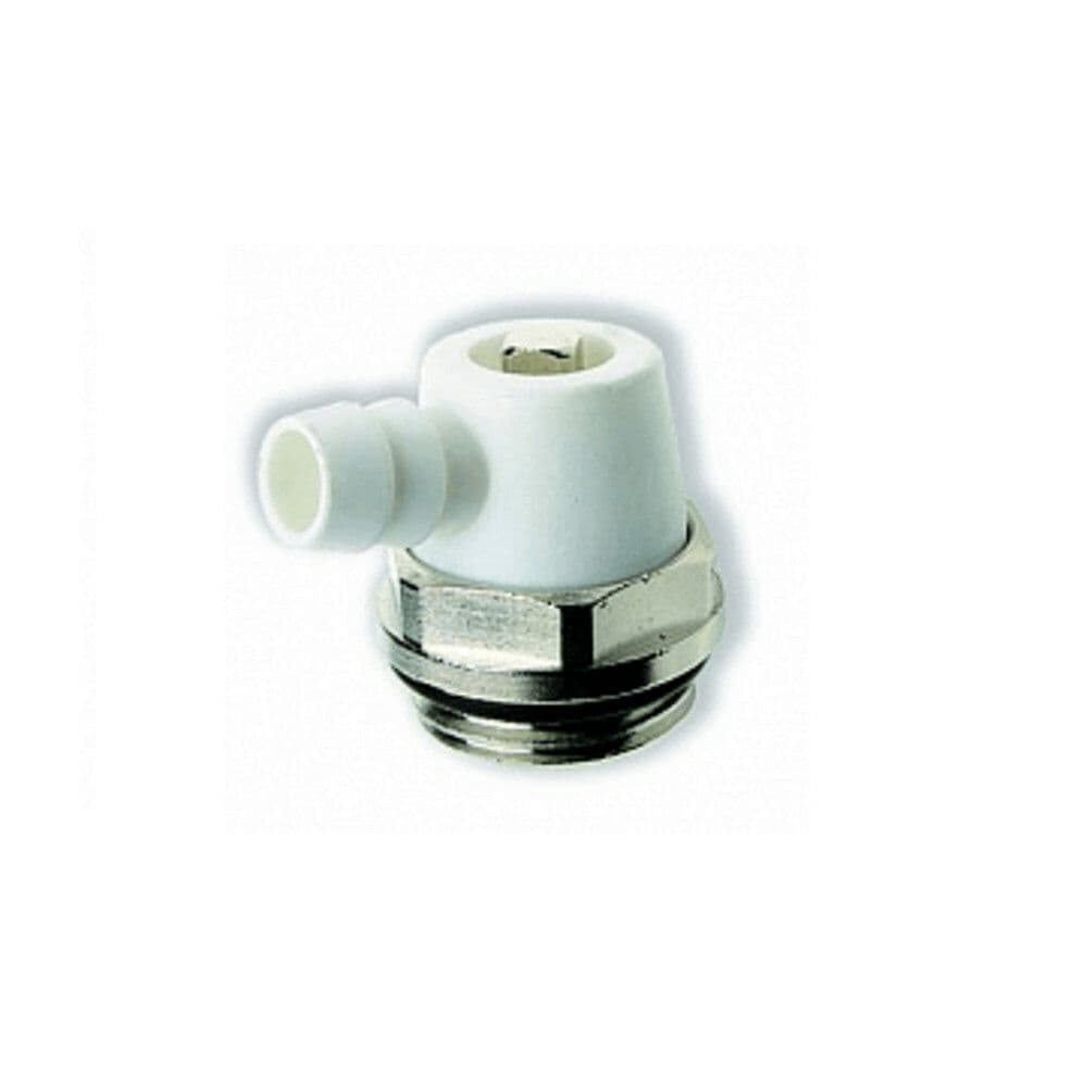 Watts Industries ELV 15 robinet de vidage de radiateur pivotant 1/2" nickelé vue 1