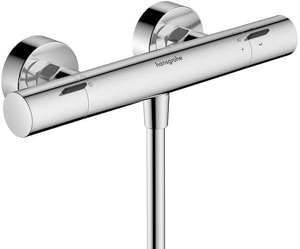 THERMOSTAT DOUCHE ECOSTAT ELEMENT HANSGROHE CHROME vue 1