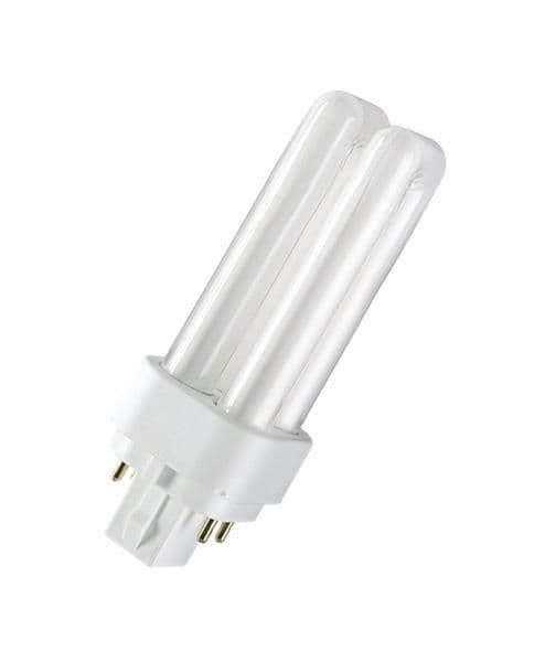 Osram Dulux D / E 10W / 830 G24q-1 4 pins lumilux Warm White vue 1