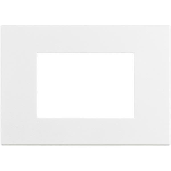 Axolute air plaque 3 modules Blanc mat vue 1