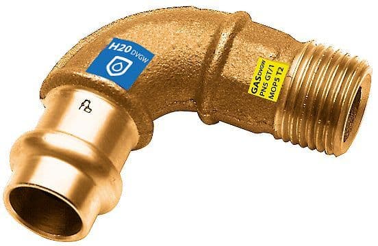 COUDE 15MM - 1/2"M FRABOPRESS SECURFRABO COMBI vue 1