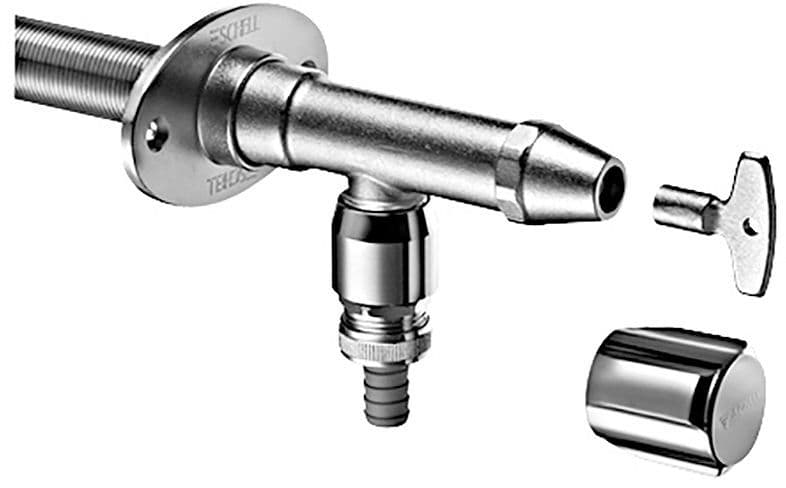 ROBINET DE FACADE ANTIGEL POLAR II SCHELL 1/2" 20-50CM vue 1
