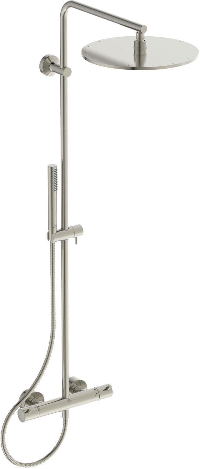COLONNE DE DOUCHE+ THERMOSTAT JOY IDEAL THERMOSAAT DIAMETRE 300MM LOOK RVS 12 LITRE/MINUTE vue 1