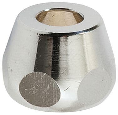 ECROU FILETE LAITON 1/2"F-10MM CHROME vue 1
