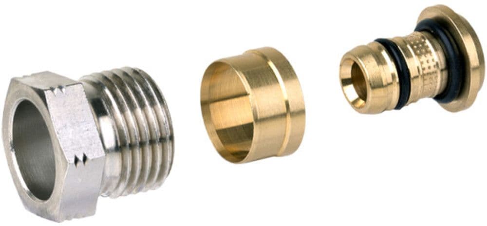 Honeywell Home raccord à serrage 1/2" M Pex-Alu 16 x 2 mm par pièce vue 1