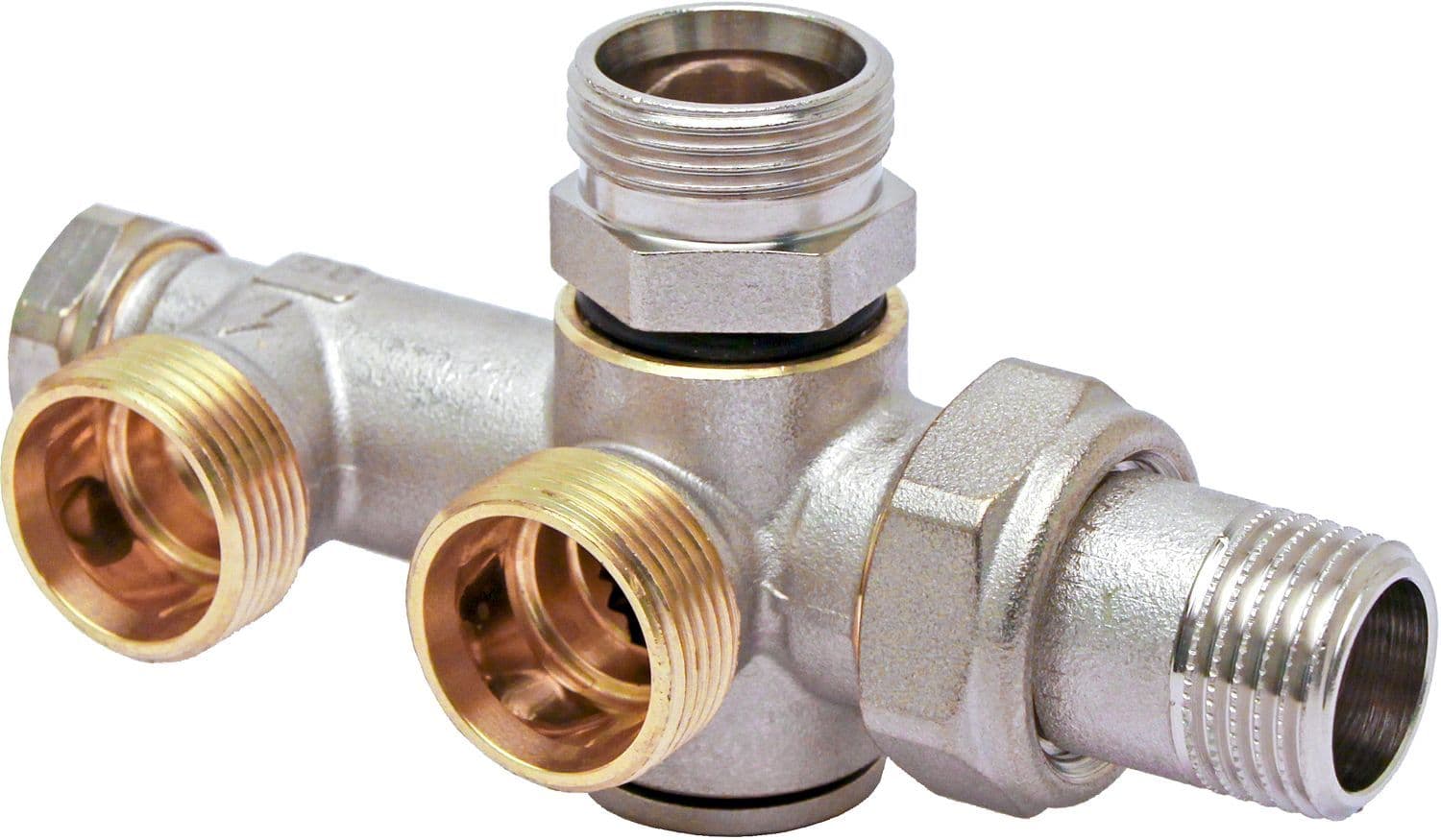 DISTRIBUTEUR INFERIEUR BITUBE BEGETUBE EQUERRE 1/2"-M24 100% vue 1