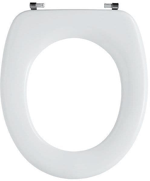 SIEGE WC SANS COUVERCLE PRESSALIT 2000 BLANC vue 1