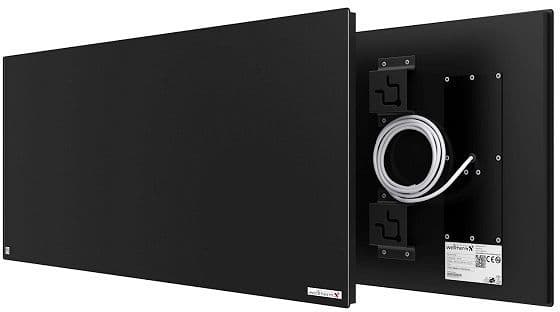 PANNEAU IR TABLEAU NOIR WELLTHERM 600X900X20MM 580W SANS FRAME exclusive frais de transport vue 1