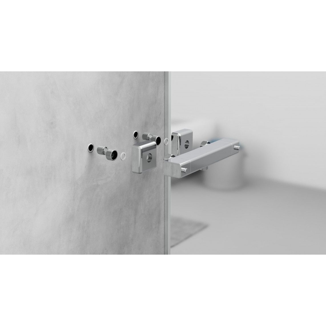 52485 SIGNO Thermostatische douchekraan, chroom vue 10