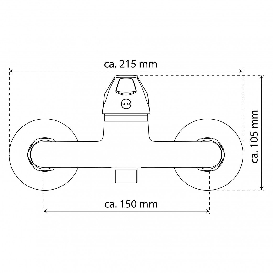 NI168SCR SPEED Douchekraan, chroom vue 9