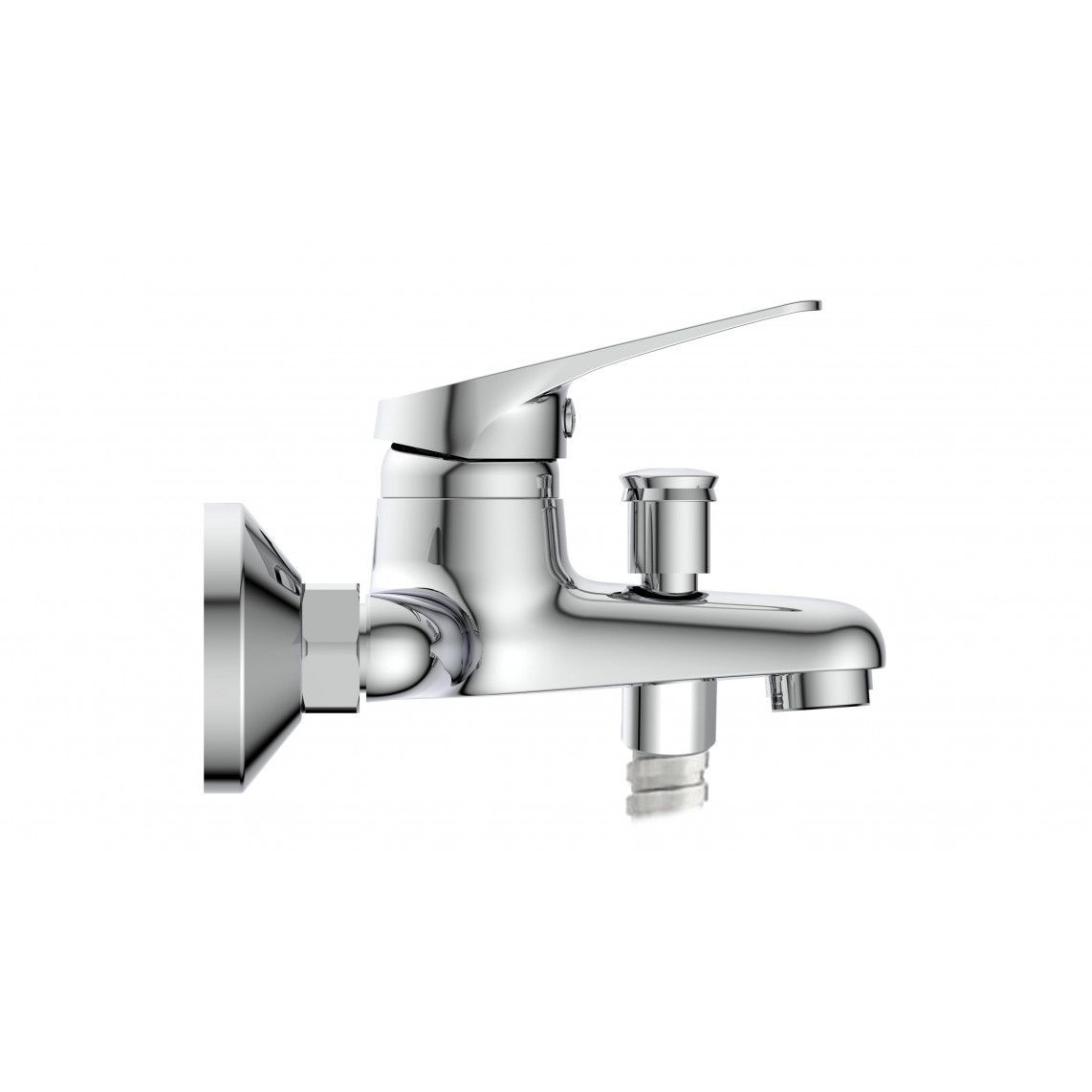 NI023SCR SPEED Mitigeur bain/douche, chromé vue 3