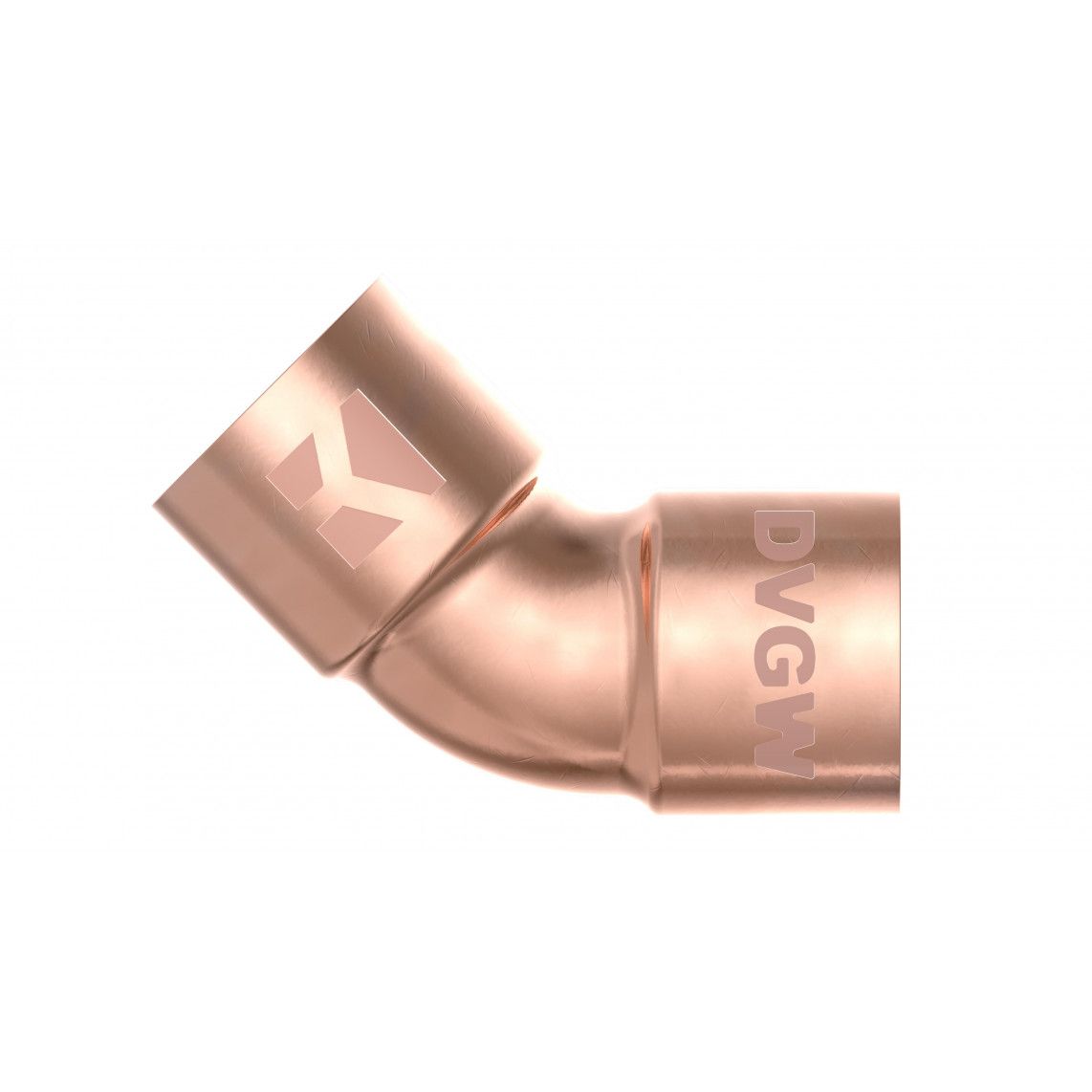 989115055 CU arc 45°, vierge, 28 mm, 2 manchons (5041) vue 3