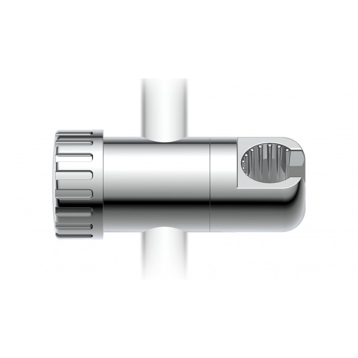 DXZ-03 Support de douchette DN 18 mm, chromé, pour Barre de douche vue 2