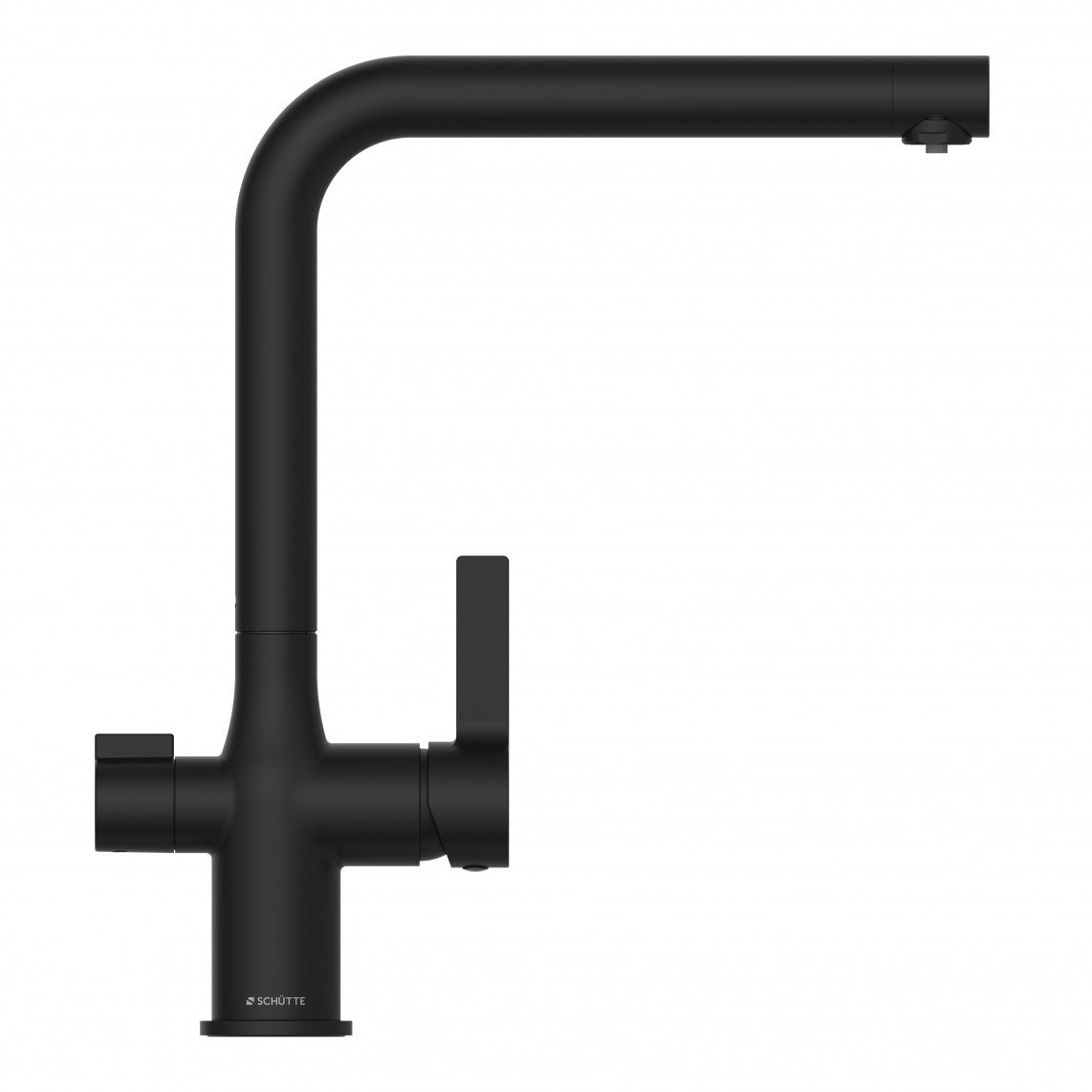 99860 AQUASTAR PRO Drinking water sink mixer, black matt, with filter system vue 4