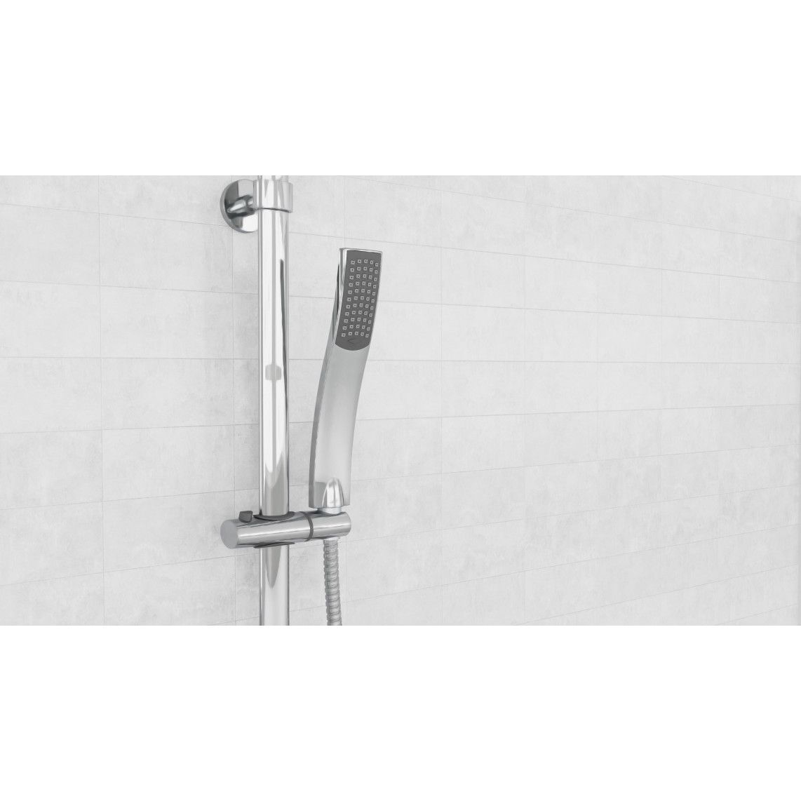 DXSTIOVCS-PR STILOVAL Regendouche set, chroom vue 5