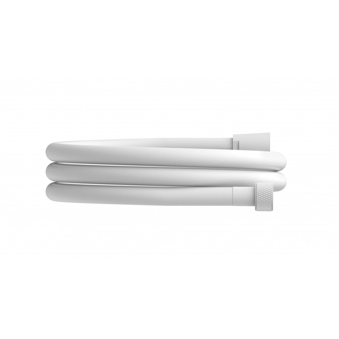 63878 Shower hose 150cm, PVC, white matt vue 4