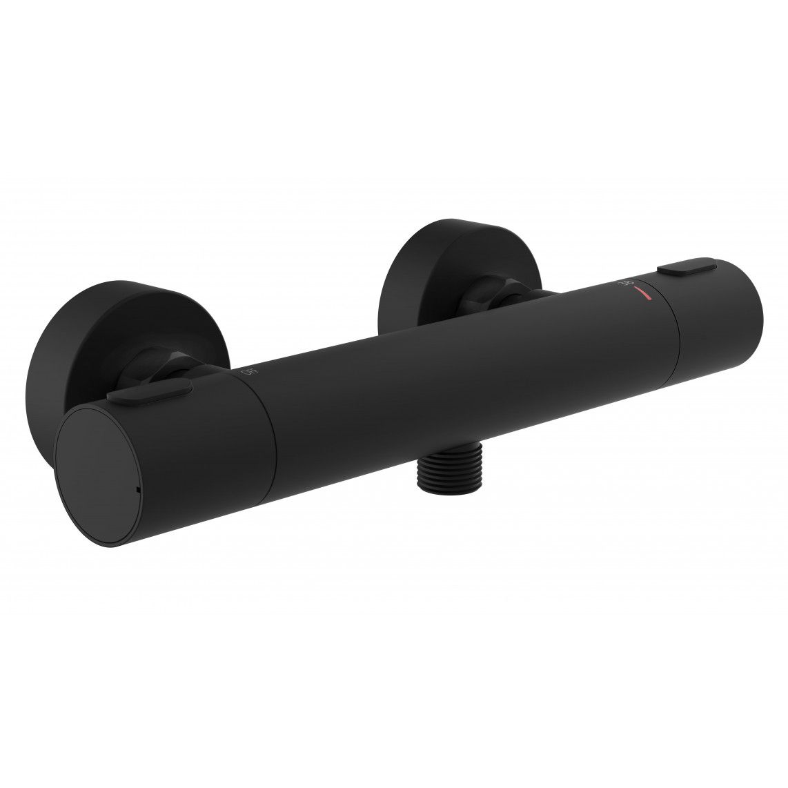 33186 LOS ANGELES Mitigeur thermostatique de douche, noir mat vue 9