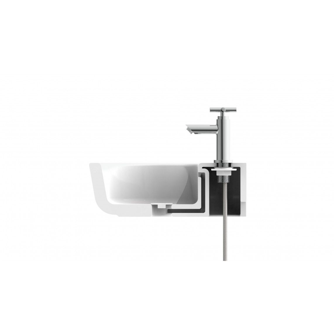 37956 MATAO fonteinkraan, chroom vue 8