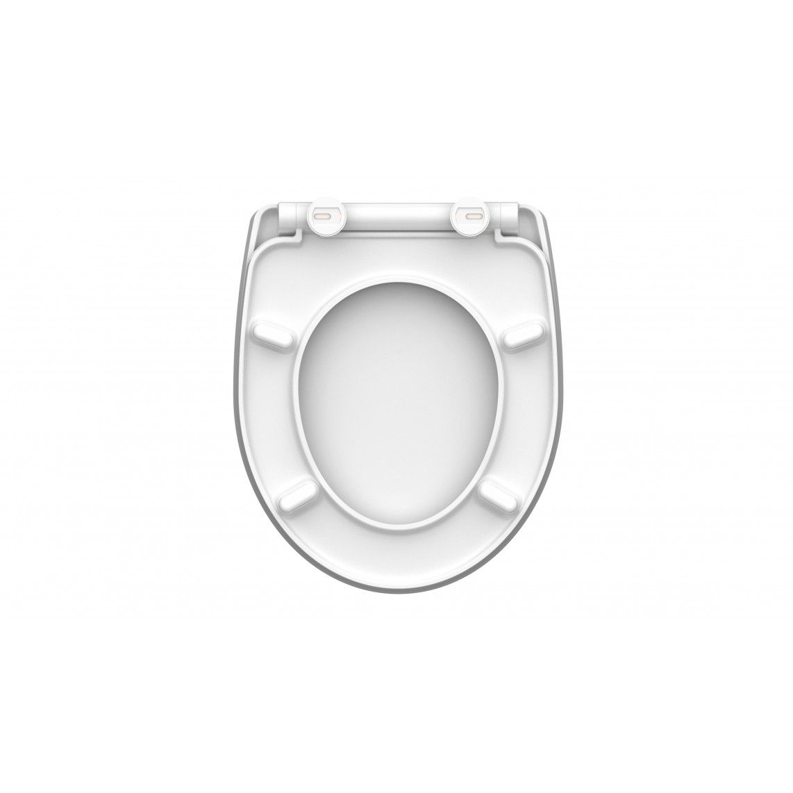 82581 Duroplast HG Toilet seat RELAXING FROG, with soft close and quick release vue 5