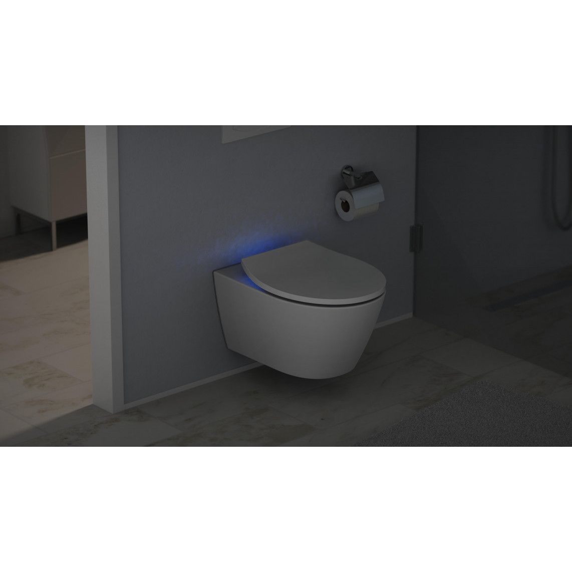 82950 Duroplast WC-zitting met LED nachtlampje, met valrem en afneembaar vue 10