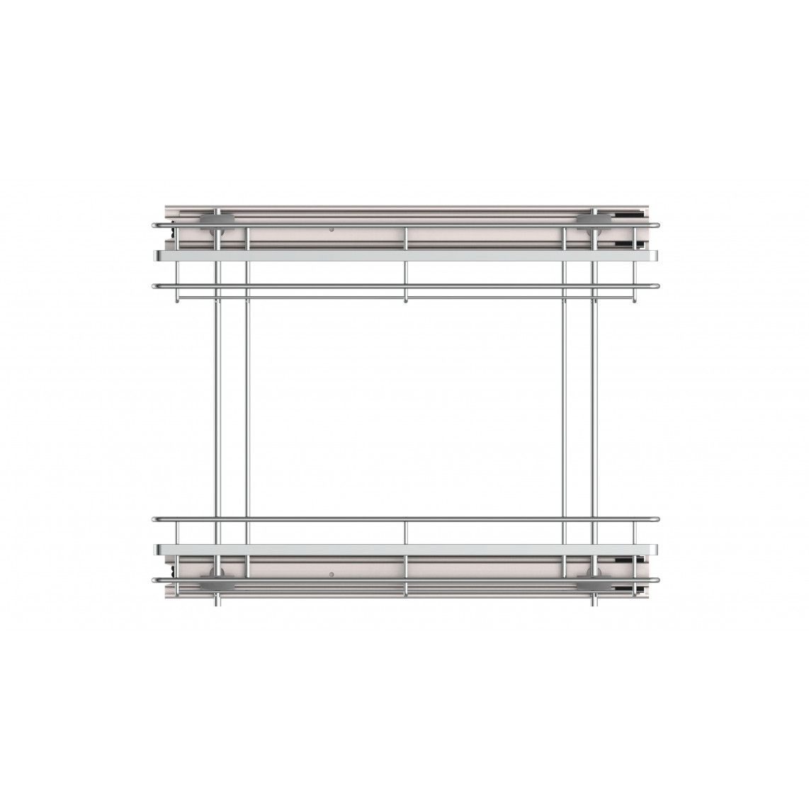4316 Sink drawer, chrome, 135 x 480 x 390 mm vue 3
