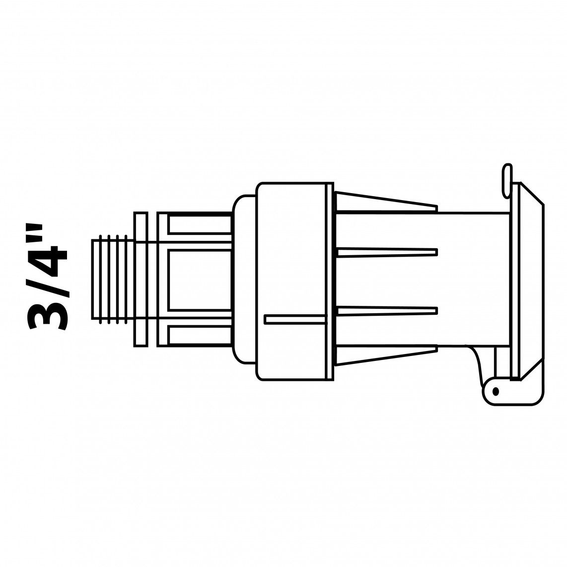 984820455 PP prise d'eau, 3/4" M, pour PEHD/socarex vue 3