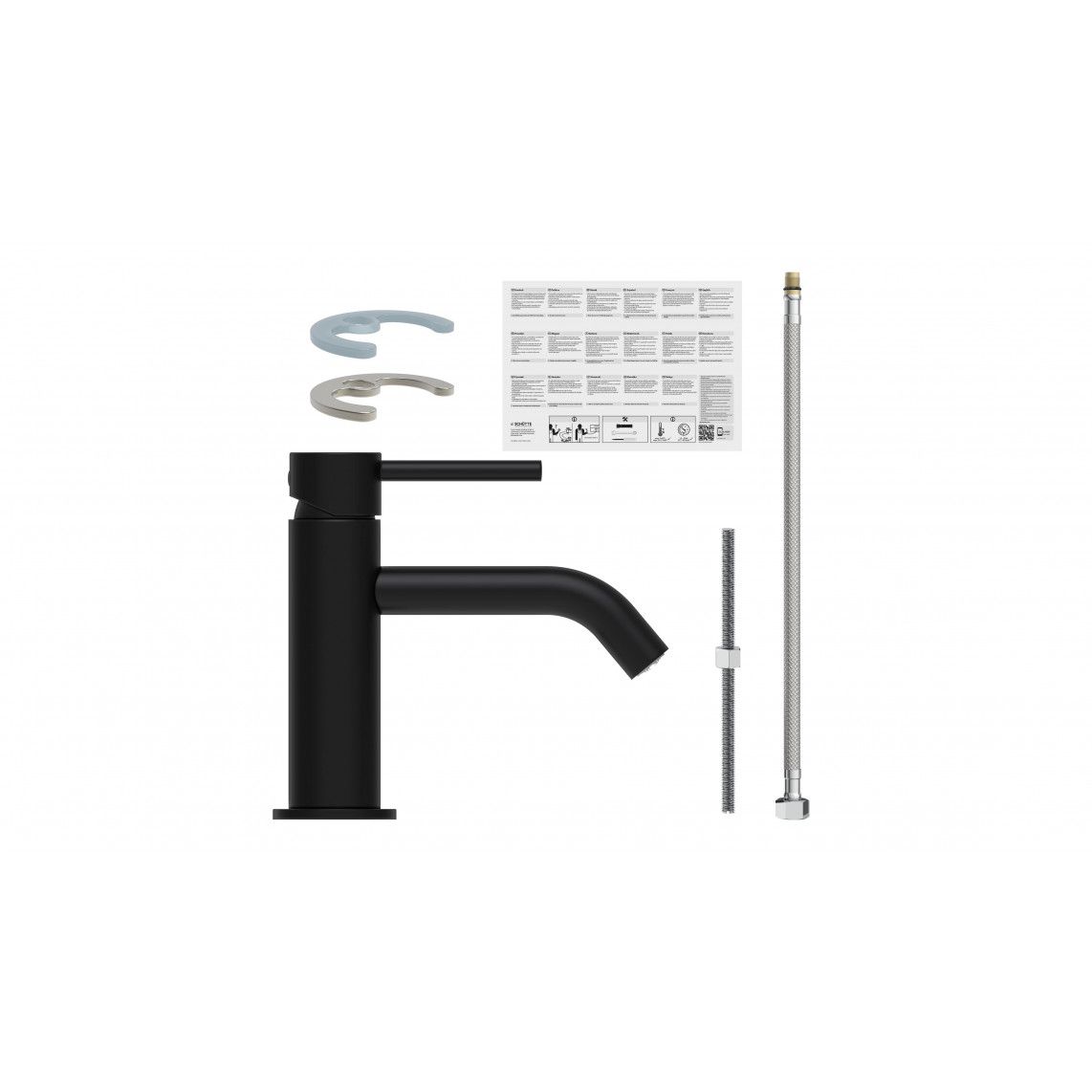 37965 ARAGON Cold water tap, black matt vue 4