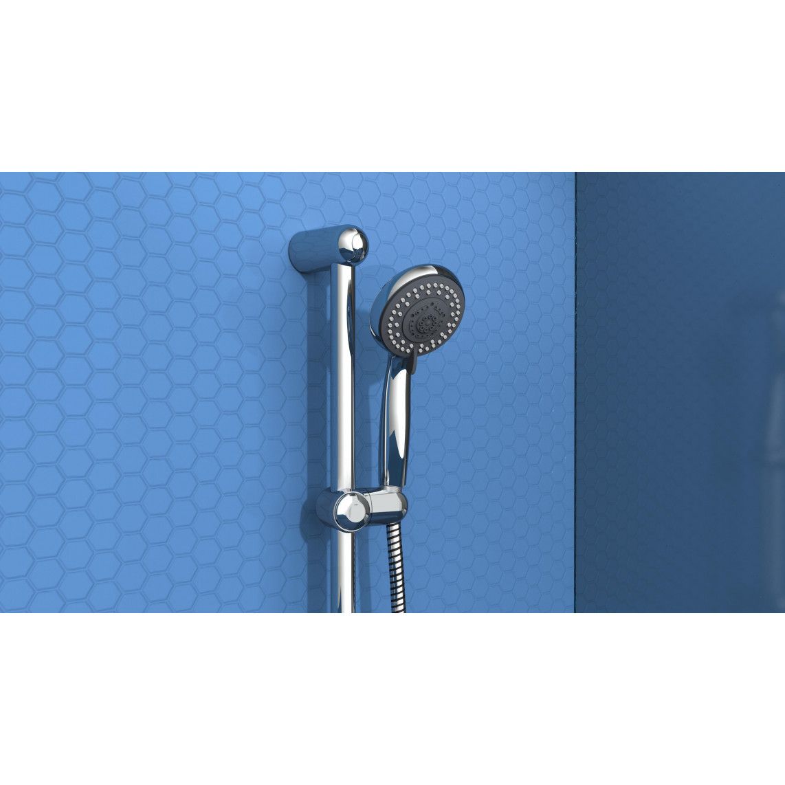 DX9004 VERONA Handdouche, chroom vue 3