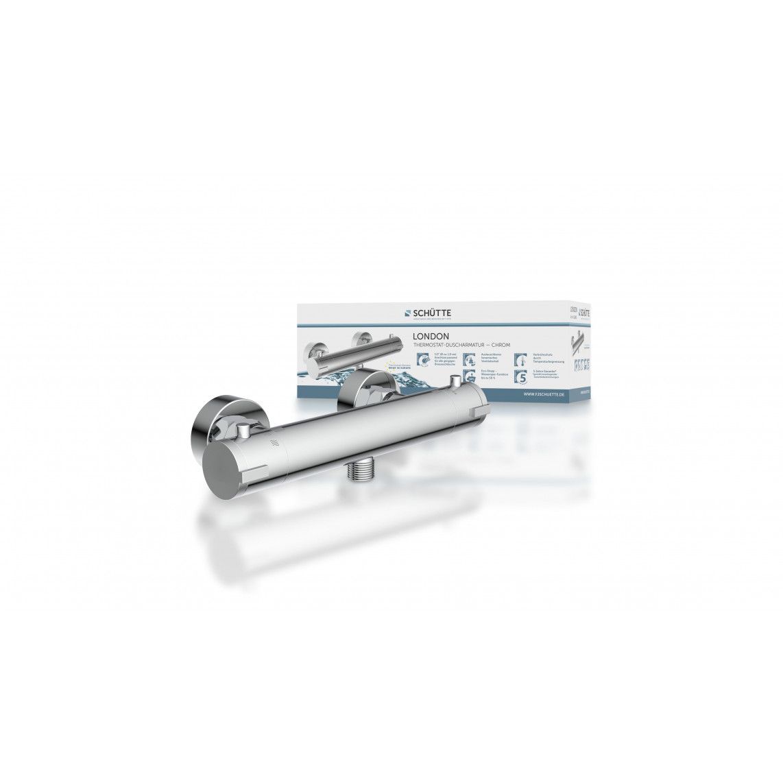 52465 LONDON Mitigeur thermostatique de douche, chromé vue 7