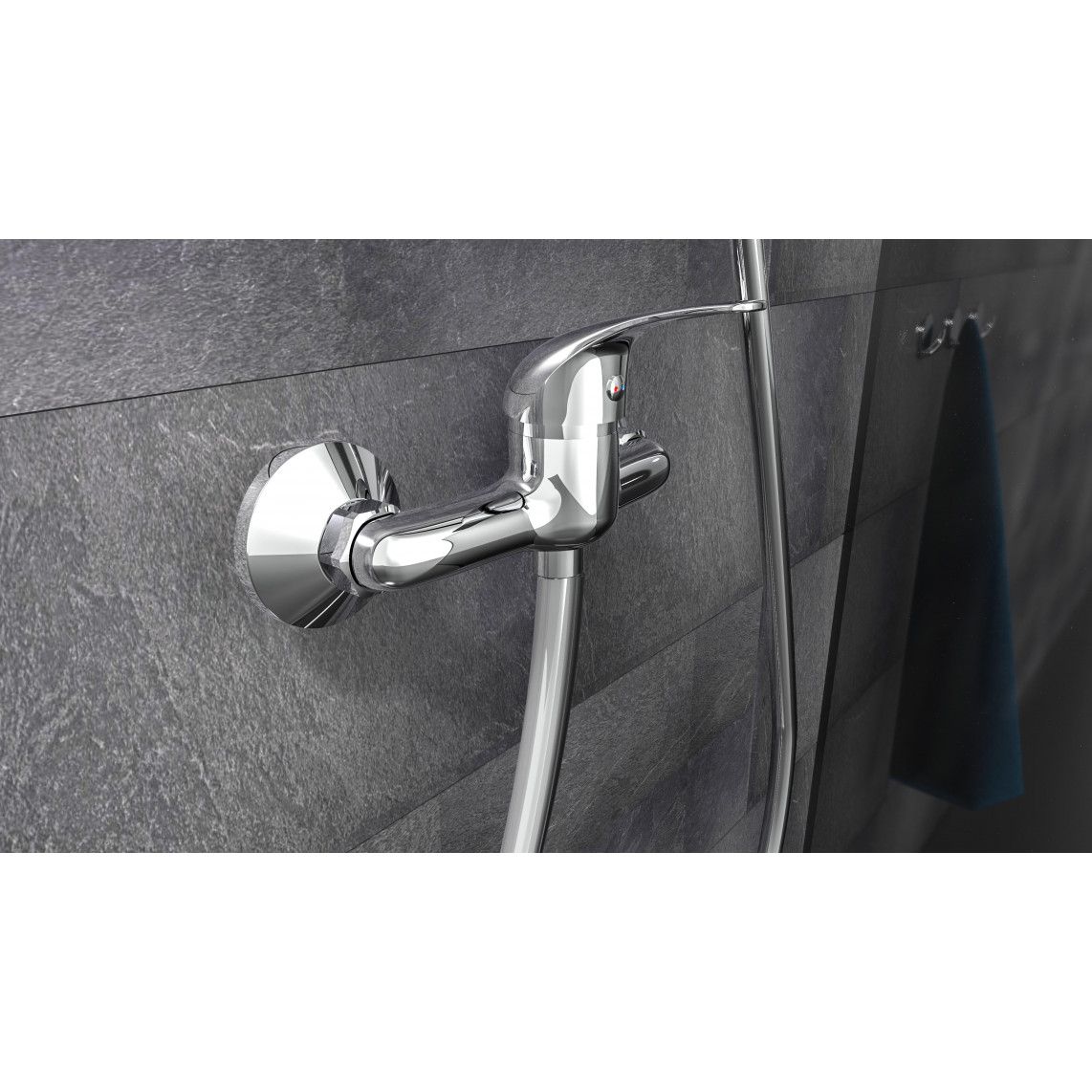 41400 ATHOS PLUS Mitigeur douche, chromé vue 2