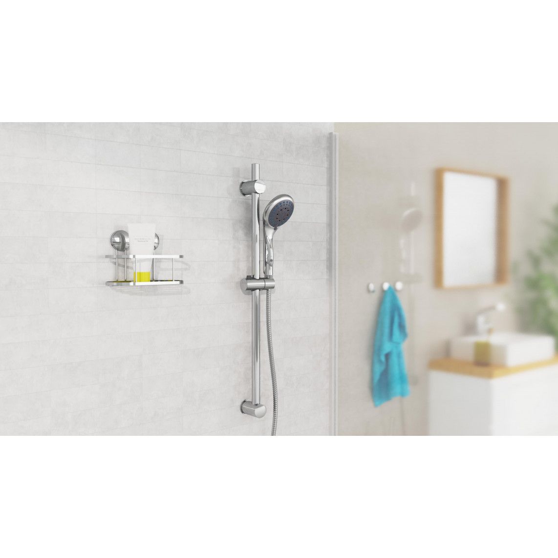 DX6051 WELLY Hand shower, chrome vue 5