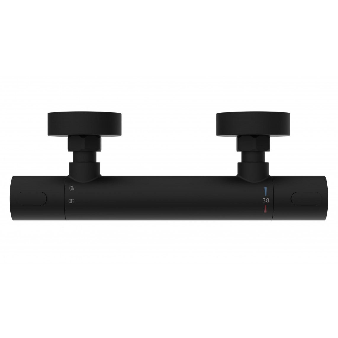 33186 LOS ANGELES Mitigeur thermostatique de douche, noir mat vue 6