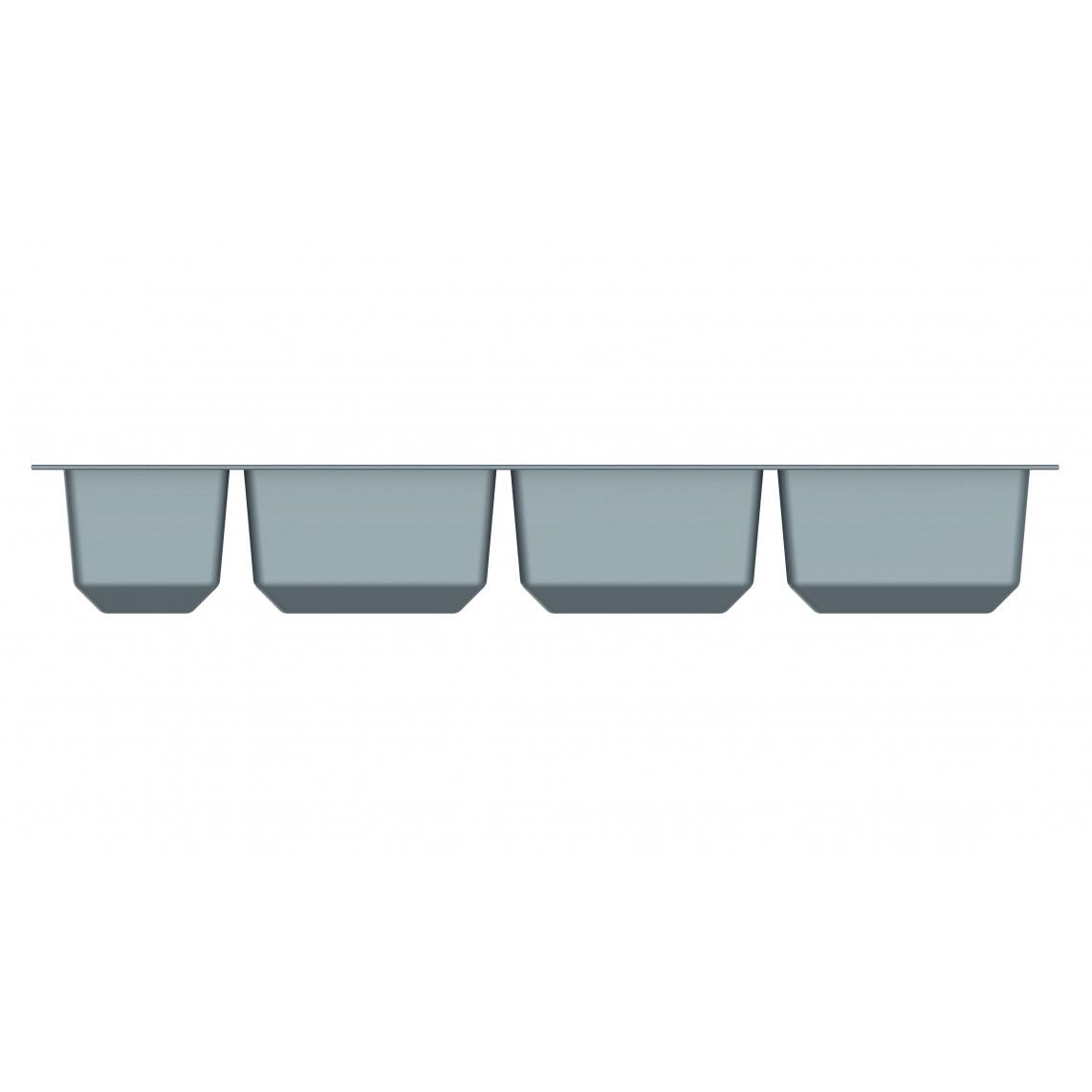 5030 MOVE Besteklade, Zilver, 392 x 473,5 mm, 50er vue 2
