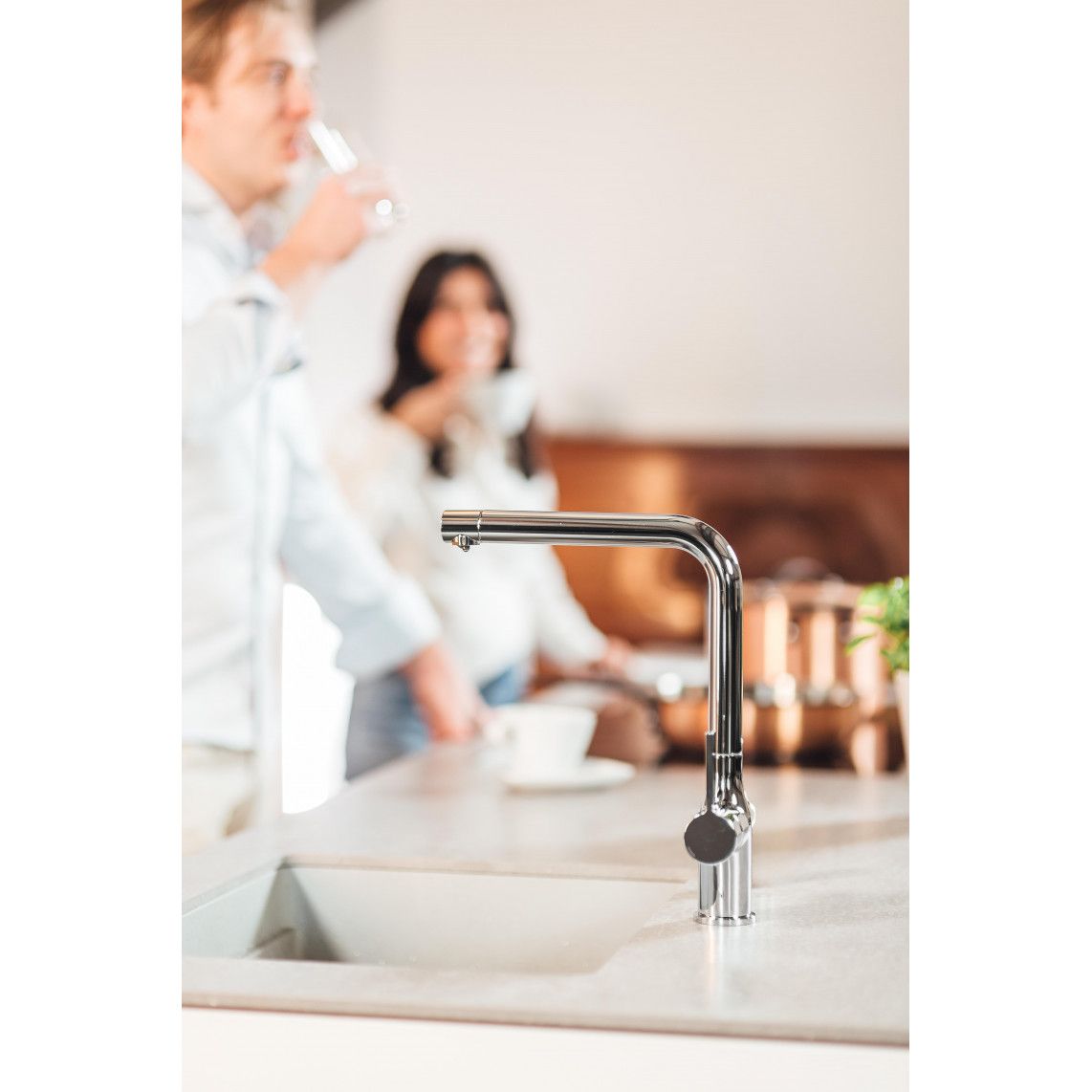99800 AQUASTAR PRO drinkwater keukenkraan met filtersysteem, chroom vue 6
