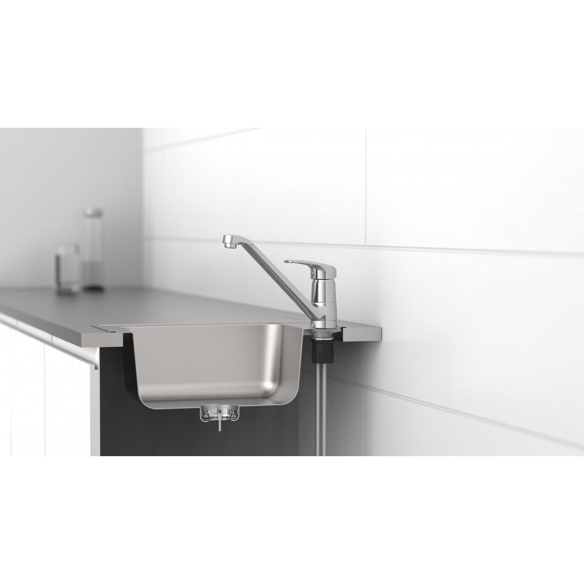 77250 GRANDE Keukenkraan, chroom vue 9