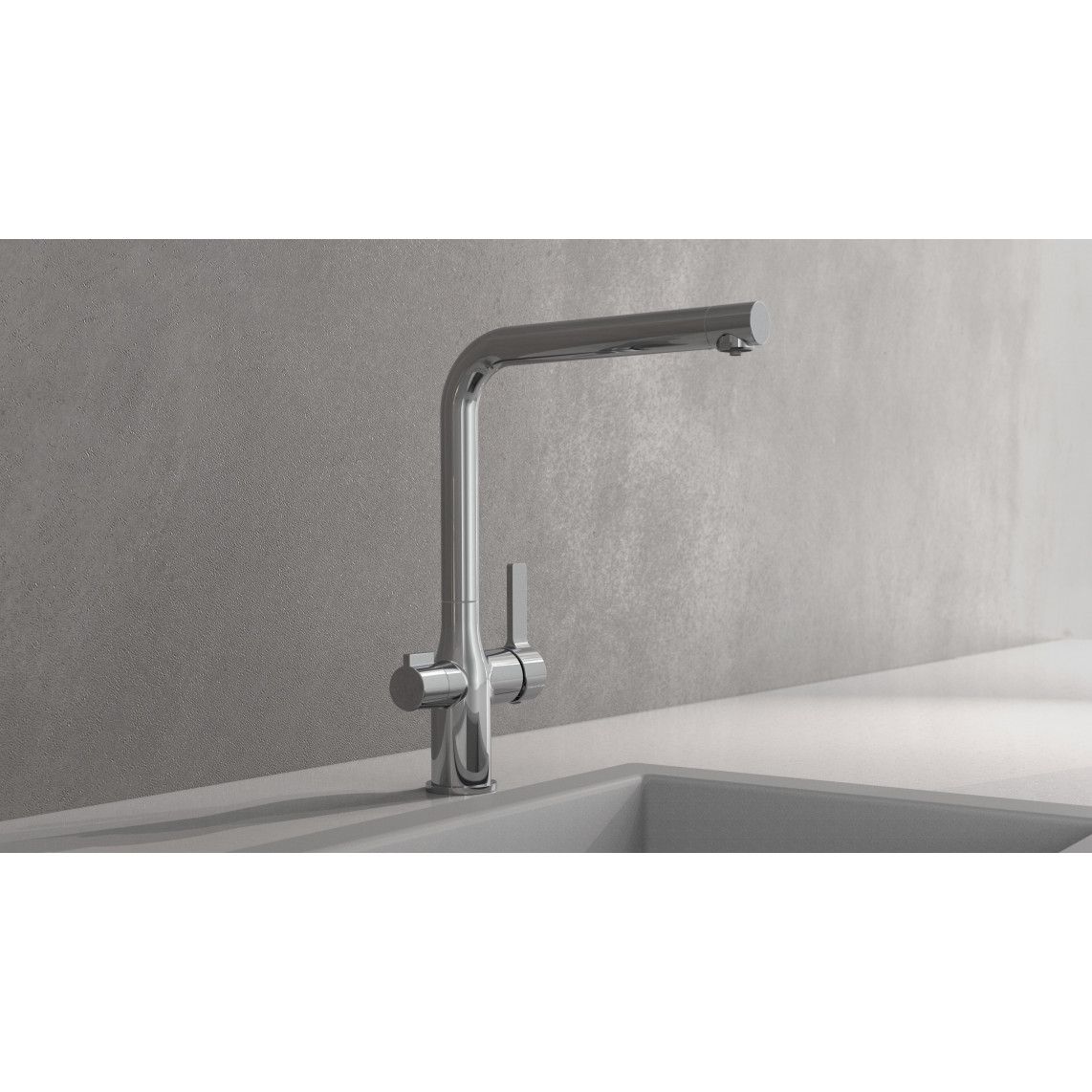 99800 AQUASTAR PRO drinkwater keukenkraan met filtersysteem, chroom vue 8