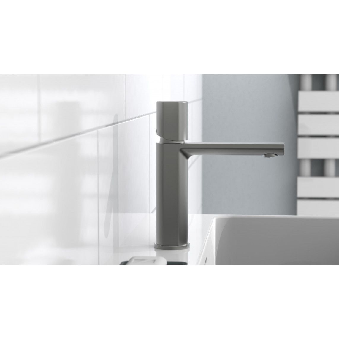 33612 NEW YORK Mitigeur lavabo, graphite mat vue 9
