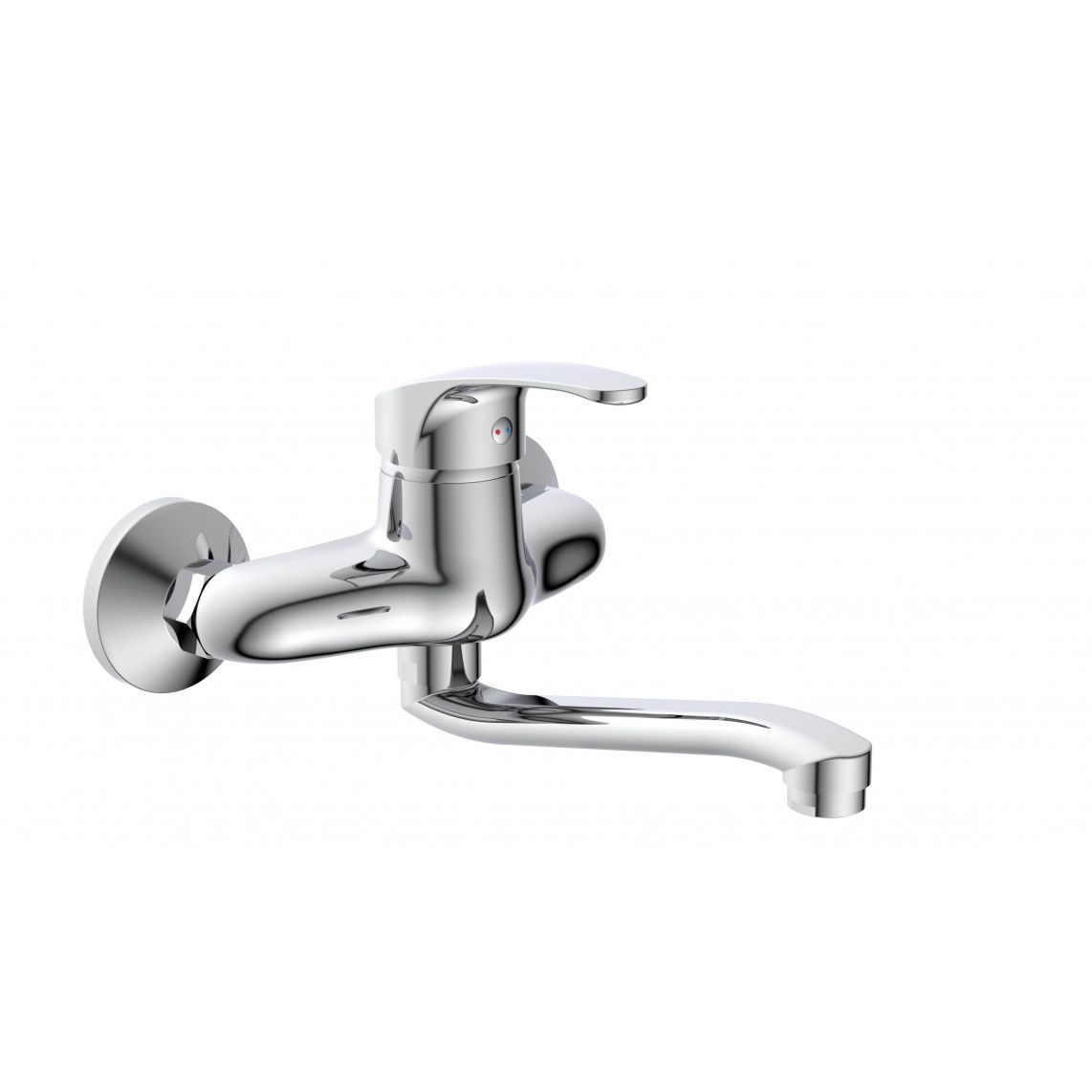 36760 ORAZI Keukenkraan voor wandmontage, chroom vue 2