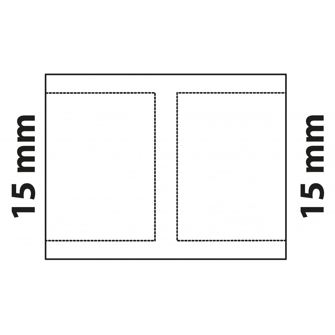 989093017 CU manchon double, vierge, 15 mm, 2 manchons, (5270) vue 3