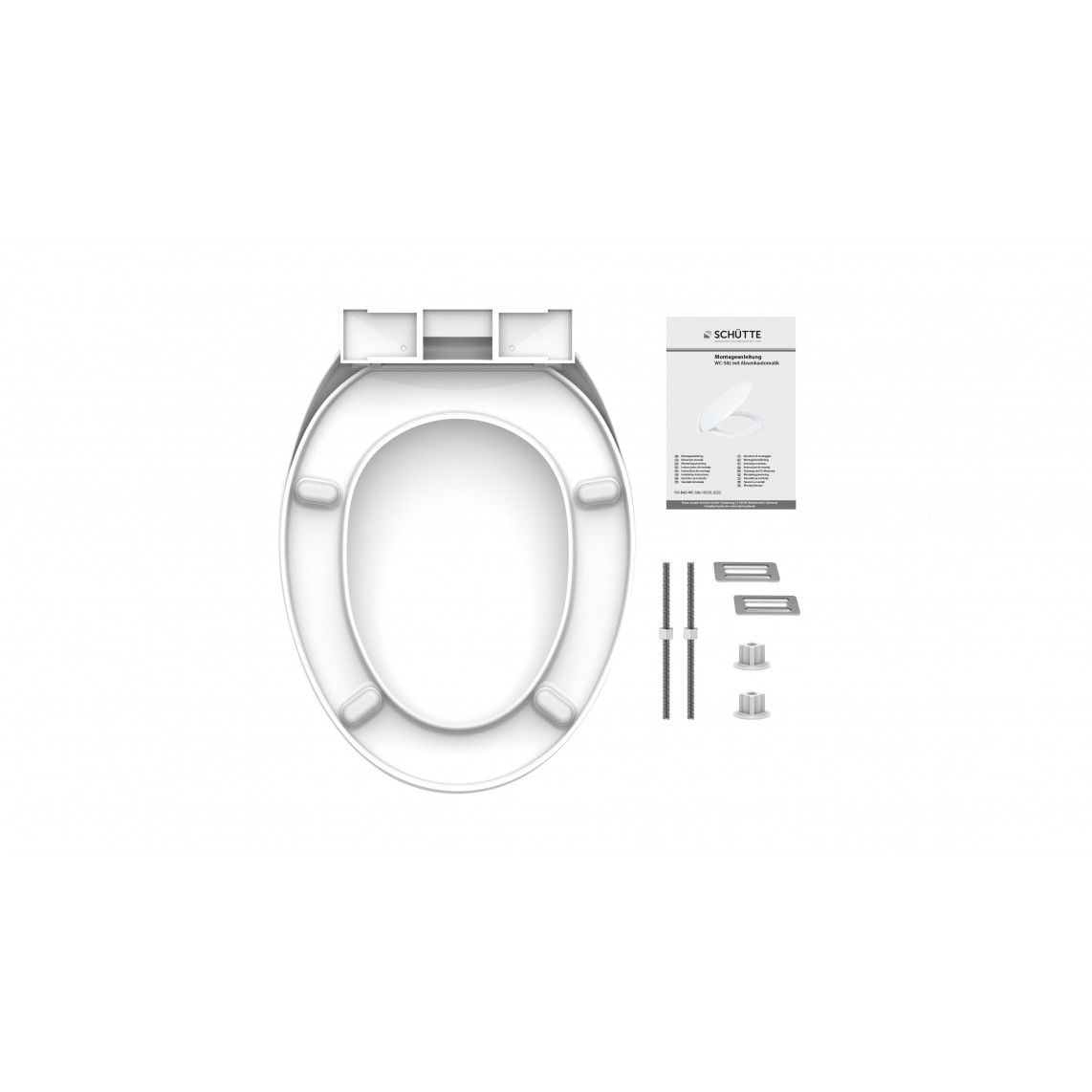 10220 abattant WC en Duroplast, blanc, avec frein de chute vue 7