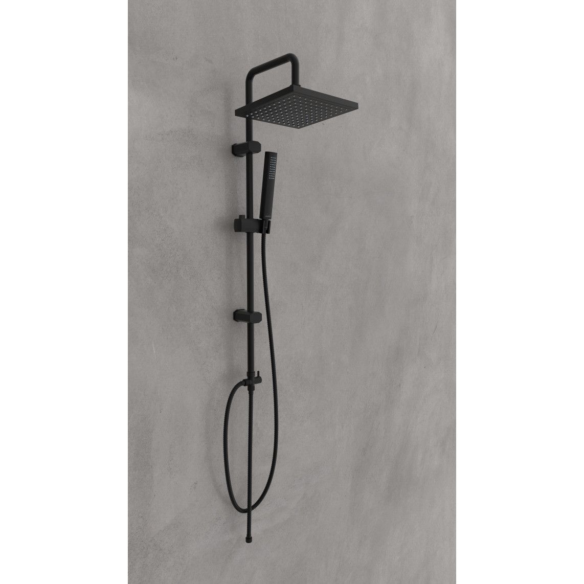 60096 TOKYO Set de douche de tête, noir mat vue 2