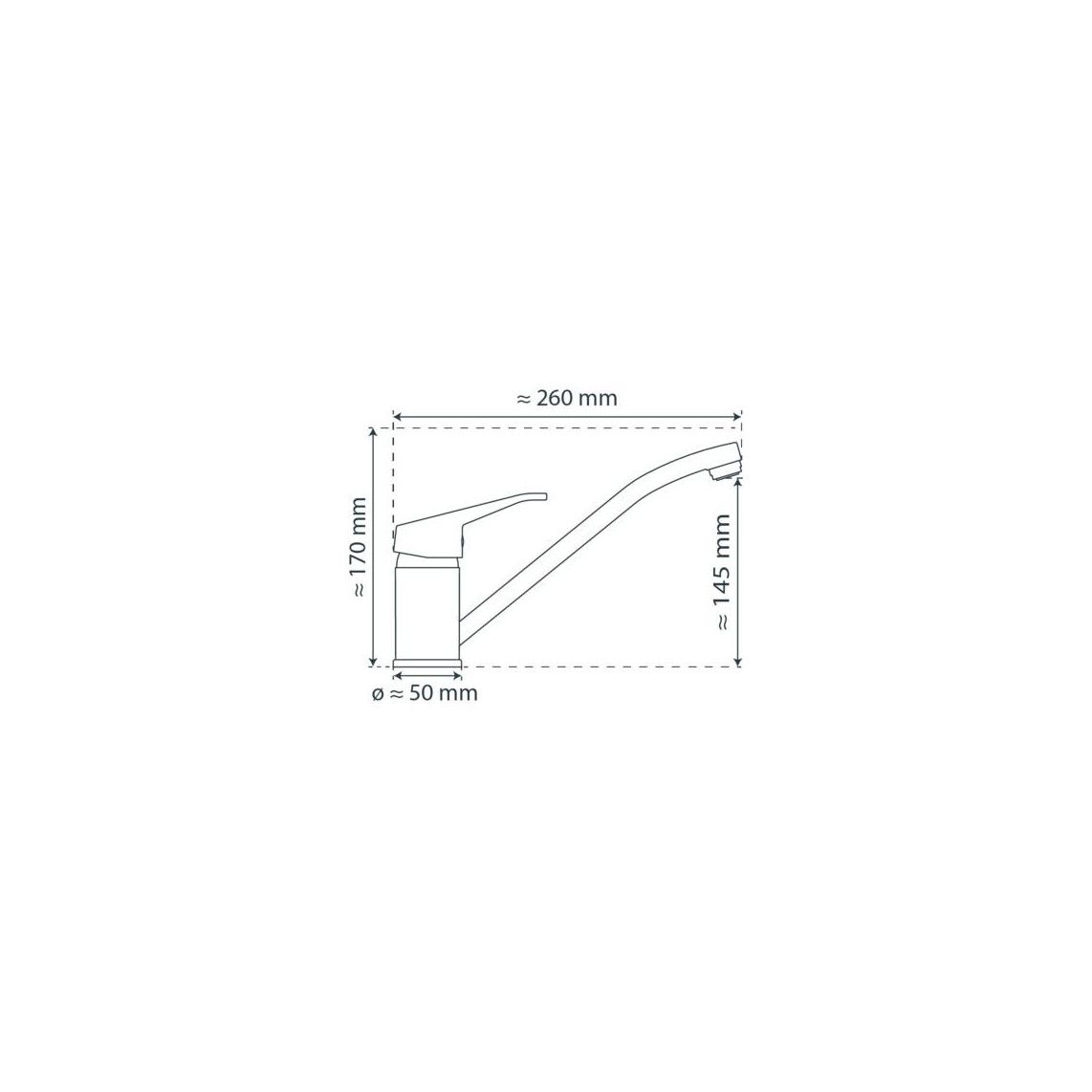 35590 TASSONI Sink mixer low pressure, chrome vue 6