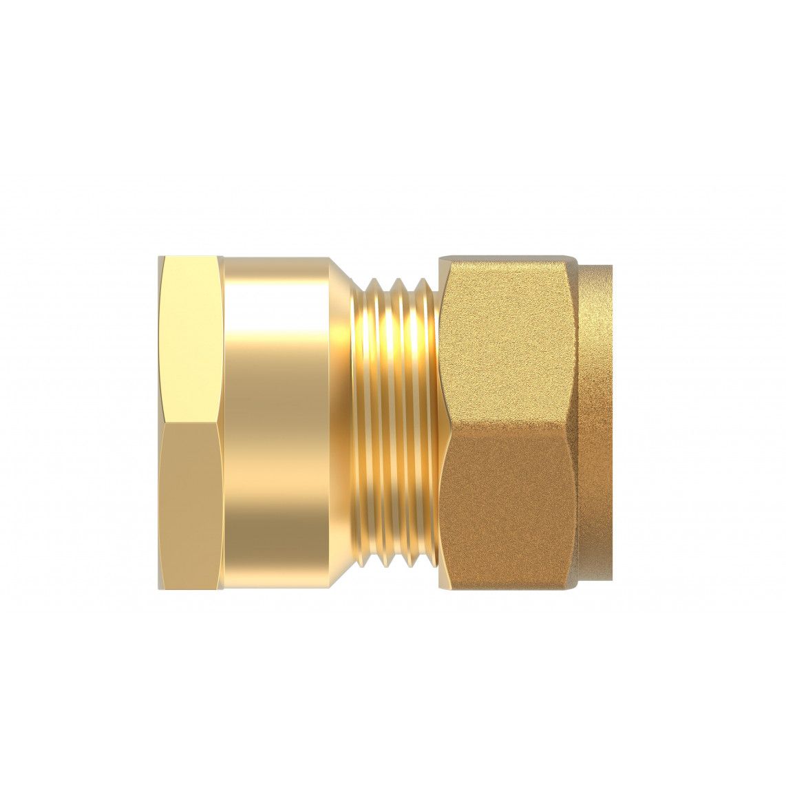 989456117 MS overgangsstuk, blanco, 12 mm x 3/8"BI, knelfitting voor koperen buis, vue 2