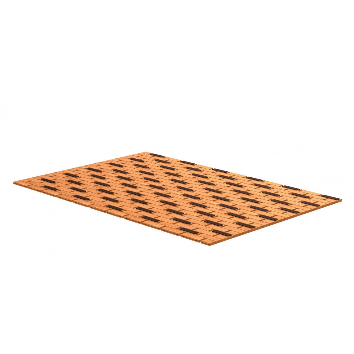 TE-BA02 Bamboe Badmat, 500 x 700 mm vue 3