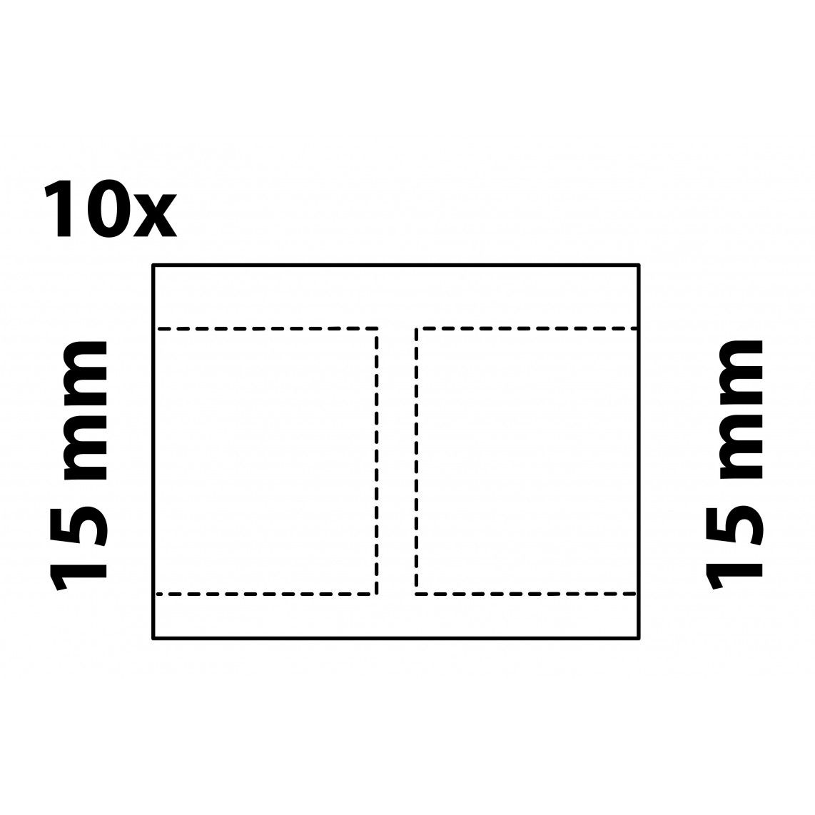 989097655 CU manchon double, vierge, 15 mm, 2 manchons, (5270) (10x) vue 4