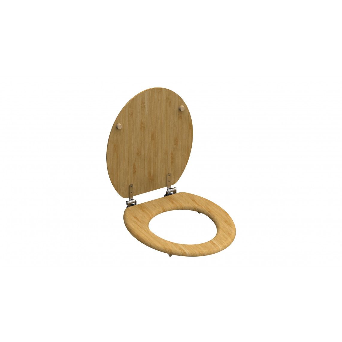 81001 abattant WC en bambou NATURAL BAMBOO vue 4