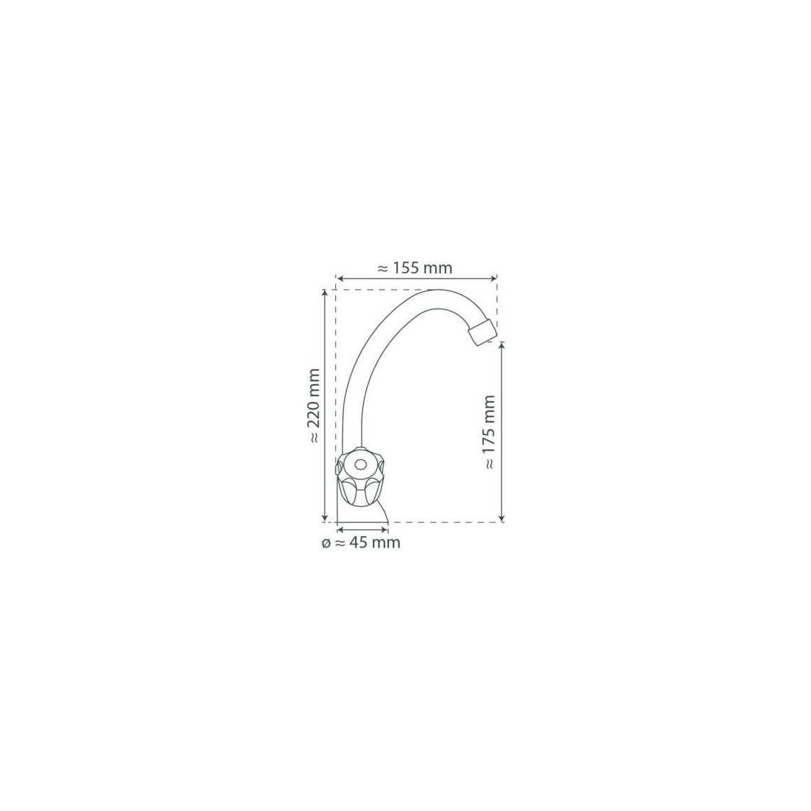 37210 SAVINO Wash basin mixer, chrome vue 4