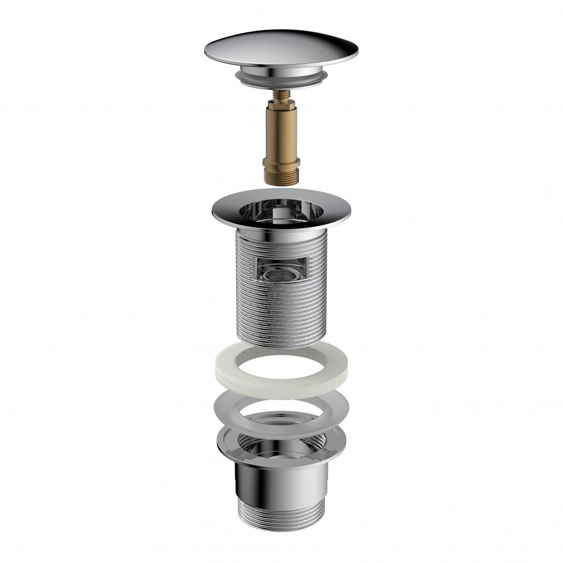 98807330 DAV-1WK vanne d'évacuation, chromé, 1 1/4" x 65 mm vue 9